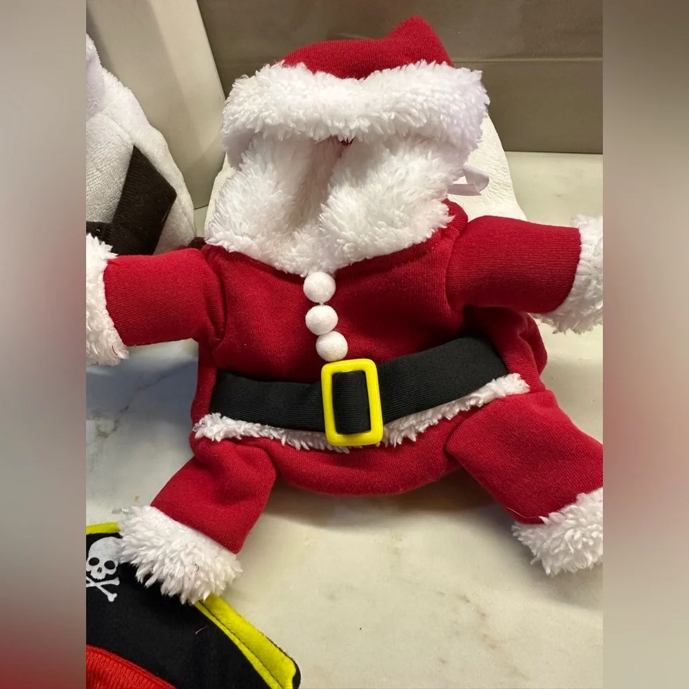 Pet Costume Set - Santa, Panda, Pirate, and More